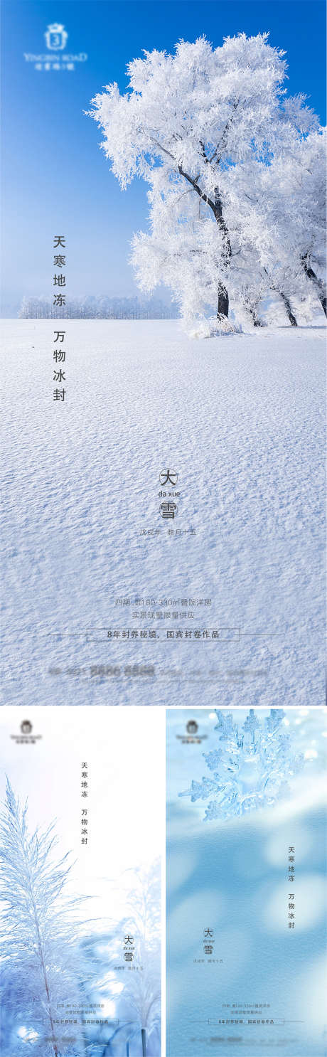 地产大雪节气海报_源文件下载_PSD格式_1181X2557像素-海报,房地产,大雪,二十四节气,雪地,雪花,系列-作品编号:2021111710227316-志设-zs9.com