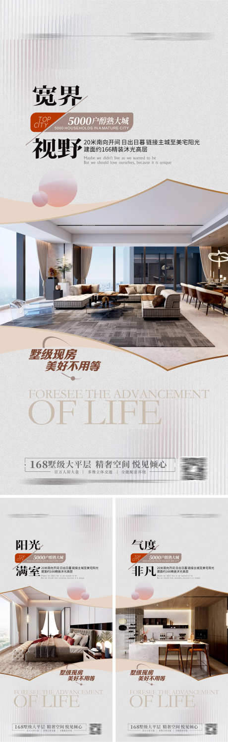 豪宅样板房 精装样板房 户型价值 大平层_源文件下载_CDR格式_1769X5756像素-质感,轻奢,样豪宅海报-作品编号:2023052409415822-志˜设ˈ̹网