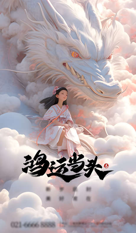 龙抬头海报_源文件下载_PSD格式_1080X1851像素-创意,时尚,龙纹,龙抬头,二月二,海报-作品编号:2023091310297584-志设-zs9.com