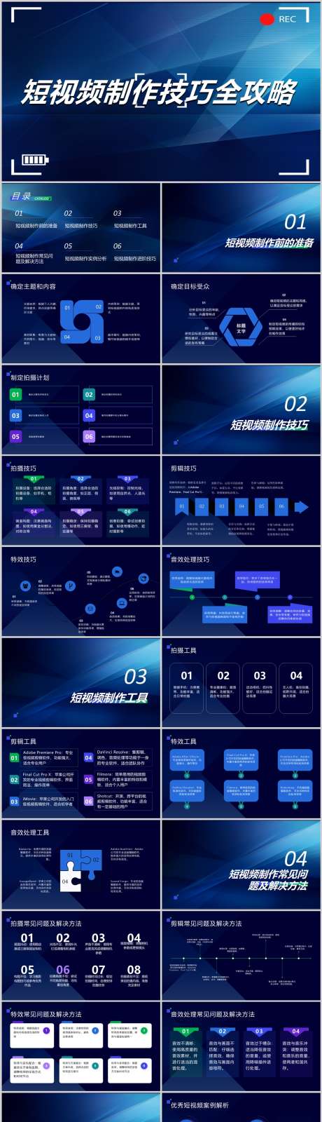 短视频制作技巧全攻略PPT_源文件下载_其他格式格式_1212X5472像素-全攻略,技巧,制作,短视频,PPT,引流-作品编号:2024041414242081-志设-zs9.com