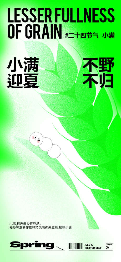 小满节气海报_源文件下载_AI格式_1250X2707像素-插画,二十四节气,小满,海报,绿色-作品编号:2024050715338196-志设-zs9.com