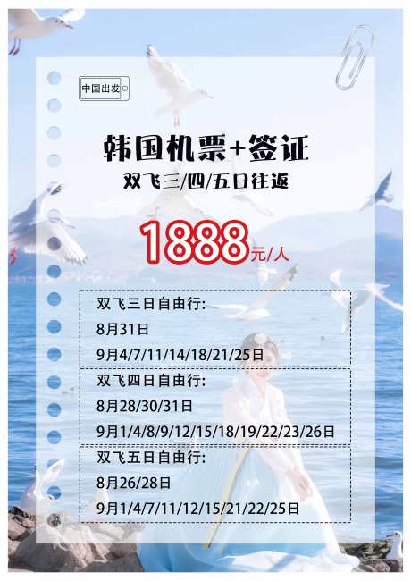 韩国旅游海报_源文件下载_PSD格式_1142X3740像素-旅游,海报,机票,韩国,签证-作品编号:2024082708462652-志设-zs9.com